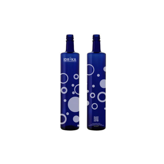Idrika shop - Bottiglia personalizzata 75 cl Blue
